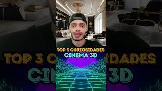 CINEMA 3D  TOP 3 CURIOSIDADES [upl. by Brandtr]