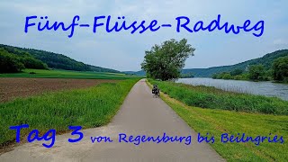 FünfFlüsseRadweg Tag 3 von Regensburg bis Beilngries [upl. by Alywt]