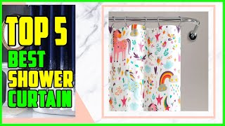 TOP 5 Best Shower Curtain 2022 [upl. by Riba]