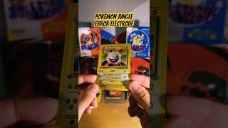 EN  Jungle Error Electrode pokemon vintagepokemonpacks vintagepokemoncards vintagepokemon [upl. by Hasheem]