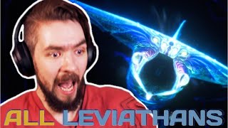 JACKSEPTICEYE Reacts To EVERY LEVIATHAN In Subnautica [upl. by Mohandas]