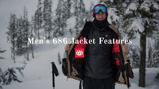 686 Mens Jacket Features [upl. by Edurtreg]