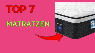 Die 7 Besten Matratzen 2024  MATRATZEN Test amp Vergleich [upl. by Balfore610]