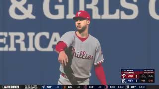 MLB The Show 23  Springers Got Range xbox gaming mlb viral phillies trending 4k webgem [upl. by Yenrab]