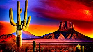 Arizona Dreams  Western Ambient Guitar  Relaxing Cowboy Wild West Music [upl. by Atinal]