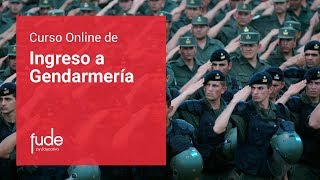 Ingreso a Gendarmería  Curso Online [upl. by Germann]