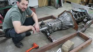 Engine and transmission Tube Frame Chassis Part 6 [upl. by Birgit]