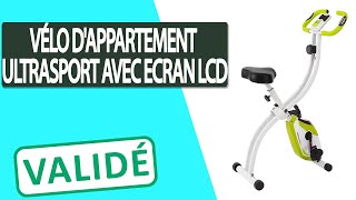 Avis Vélo dappartement avec écran LCD Ultrasport [upl. by Ithnan]