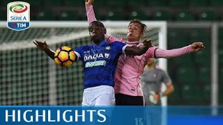 Palermo  Udinese  13  Highlights  Giornata 10  Serie A TIM 201617 [upl. by Ocicnarf975]