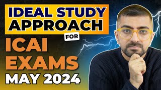 पढ़ने का Effective Study Plan🔥  USE this Study Approach for ICAI May 2024 Exams  Neeraj Arora [upl. by Celene]