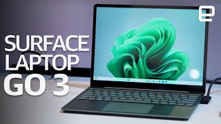 Microsoft Surface Laptop Go 3 handson A better cheap PC [upl. by Nifares745]