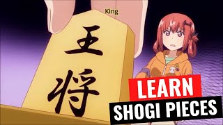 How to recognize Shogi pieces  How to play Shogi Lesson 2 [upl. by Karola]