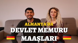 Almanyada Devlet Memuru Maaşlar Ne Kadar Hangi Meslek Ne Kazanıyor [upl. by Ynohtnacram]