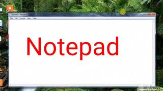 NotePad  Note Pad  File  New  Open  Save  Save as  Page setup  Print  NotePad in Tamil [upl. by Eicyac481]