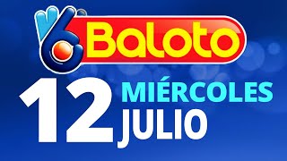 Resultado del Baloto del Miércoles 12 de Julio de 2023  Ganador 😱🤑💰💵 [upl. by Gulick770]