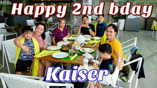 Celebrating happy 2nd bday kaiser [upl. by Heymann731]