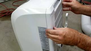 Portable air conditioner problem turns off then back on [upl. by Ardnua]