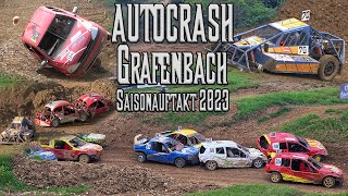 AutoCrash Saisonauftakt Grafenbach 2023 Highlights [upl. by Trilby]