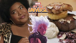 Dulcé Sloan and the Storminspired Tournedos of Beef  Eat the Universe [upl. by Nolyat595]