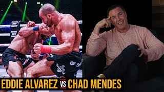 Eddie Alvarez vs Chad Mendes  BKFC 41 [upl. by Akcebar]