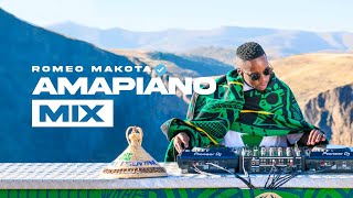 AMAPIANO MIX 2024  09 AUGUST  ROMEO MAKOTA  Maletsunyane Falls in Lesotho [upl. by Eilarol]