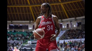 塔壁 Hasheem Thabeet  202324 PLeague Highlights Kaohsiung 17LIVE Steelers [upl. by Anirbed]