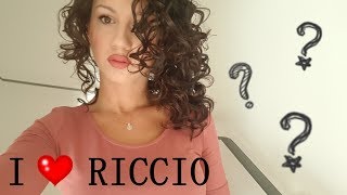 Rispondo alle vostre domande su I LOVE RICCIO [upl. by Prader]