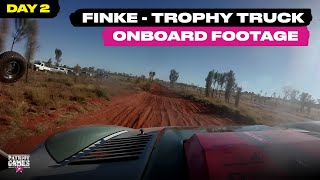 Trophy Truck Onboard Footage  Race Day 2  Finke 2024 [upl. by Neemsay460]