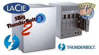 Lacie 5Big 20TB ThunderBolt 2 RAID Enabled Drive for 4K Video  2014  REVIEW [upl. by Nannarb]