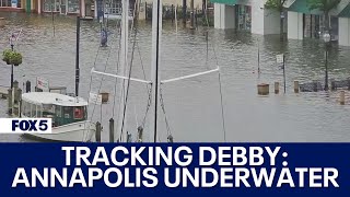 Annapolis underwater as Debby’s remnants flood streets [upl. by Einberger]