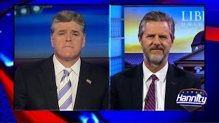 Jerry Falwell Jr Defends His Call for Concealed Carry on University Campuses [upl. by Myna]