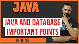 Java tutorial in Hindi for beginners 69 why need database with Java in Hindi [upl. by Adekam]