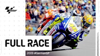 2009 GermanGP  MotoGP™ Full Race [upl. by Nahgam85]