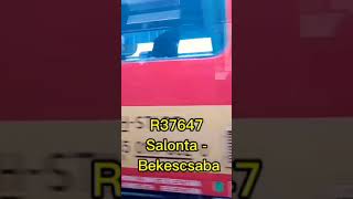 R37647 AT Salonta trains [upl. by Auop365]