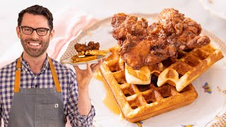 The BEST Chicken and Waffles Recipe [upl. by Fairfax990]