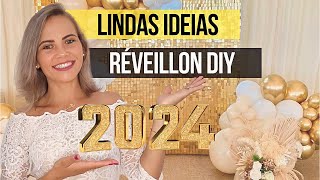 Ideias Fáceis e Baratas Para Decoração no ANO NOVO✨ DIY Réveillon 2024 Passo a Passo [upl. by Nawad]