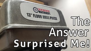 Is The Harbor Freight Drill Press Worth It Honest Review and Assembly [upl. by Ailedamla]