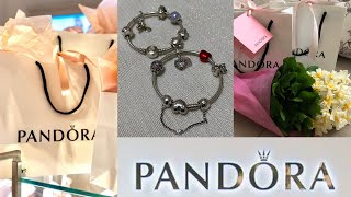 PANDORA KOLEKSİYONUM  ПАНДОРА БРАСЛЕТ  MY PANDORA COLLECTION 💎 [upl. by Aihselef]