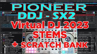 Pioneer SX2  Virtual DJ 2023 Mapeo Personalizado WINDOWSMACby Franklin Carua DJ [upl. by Rentschler803]