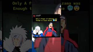 only a finger tobirama was enough to scare Sasuke 🥶😨 edits trending [upl. by Knarf]