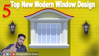 Window design  Sunshade Design  5 modern window design  Box window design  Box janala design [upl. by Nylsirhc]