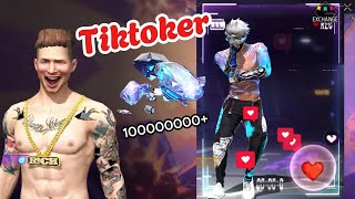 Free Fire TikToker Emote Diamonds Rip🤑🤑🤑 [upl. by Johansen]