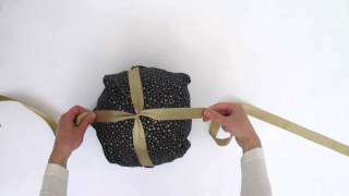 Gift Wrapping a football with Happywrap [upl. by Roleat942]