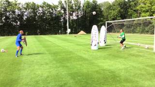 KEEPERtraining  Handrebounder beim Torwarttraining [upl. by Kathy564]