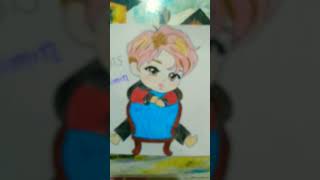 BTS Jimin chibi sketch 💜💜💜💜💜💜💜💜💜 [upl. by Bernardina823]