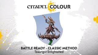 How to Paint Tzaangor Enlightened – Classic Method [upl. by Ayikin]