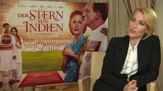 VICEROYS HOUSE Interview Gillian Anderson  XFiles  Akte X  India [upl. by Solita]