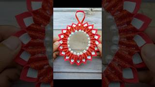 Handmade Christmas Wreath Making For Decorations🎄❄️ christmas christmascrafts christmasdecor [upl. by Ocnarf30]