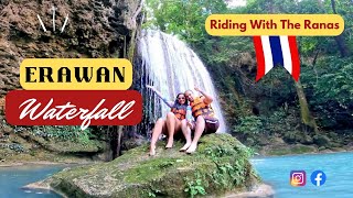 💦Erawan Waterfalls 2024  Things to do Kanchanaburi  Beautiful Waterfalls Thailand 🇹🇭 [upl. by Niamreg]