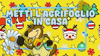 Metti lagrifoglio in casa  Canzoni di Natale per bambini  Gli amici di Marmò [upl. by Airolg]